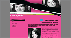 Desktop Screenshot of claretyndall.co.uk